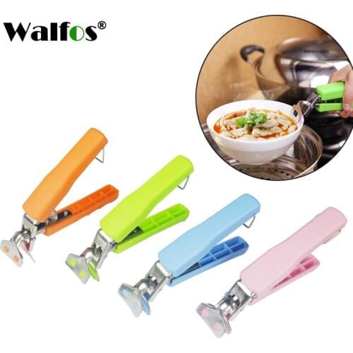 Kitchen Stainless Steel Exquisite Bowl Pot Pan Gripper Clip Hot Dish Plate Bowl Clip Retriever Tongs