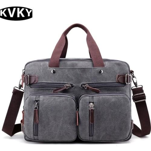 Мужские ручные сумки KVKY China At AliExpress