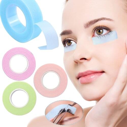 False Eyelashes Extension Tape Professional Anti-allergy Breathable Micropore Fabric Eye Lashes Grafting Tools Extension Micropo