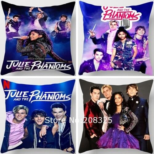 ZENGIA julie and the phantoms Cushion Cover Pillow Cover Pillowcase For Livingroom Decorative Throw Pillows For Sofa Home Decor