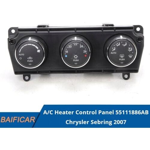 Baificar Brand New Genuine Air Conditioning A/C Heater Control Panel 55111886AB For Chrysler Sebring 2007 2008