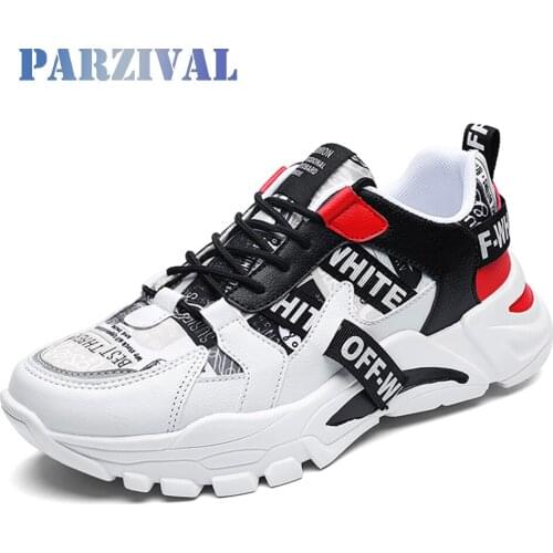 PARZIVAL New Trendy Designers Popular Style Casual Shoes Shoes Men Outdoor Male Footwear Mesh Sneakers Shoes Man Leisure Shoes