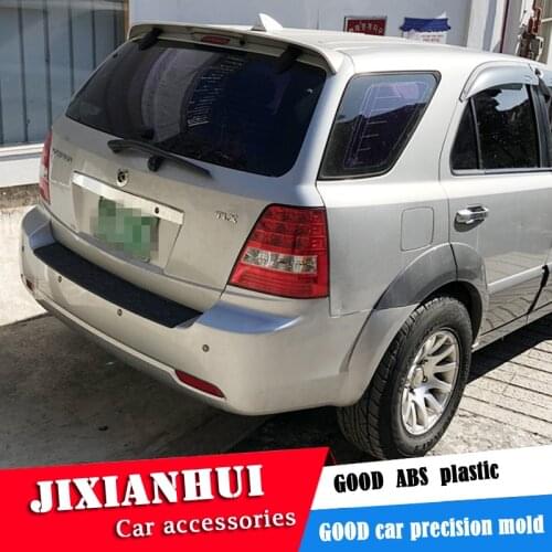 For Hyundai Sorento Spoiler 2006-2015 Hyundai Sorento spoiler LXC ABS plastic Material Car Rear Wing Color Rear Spoiler