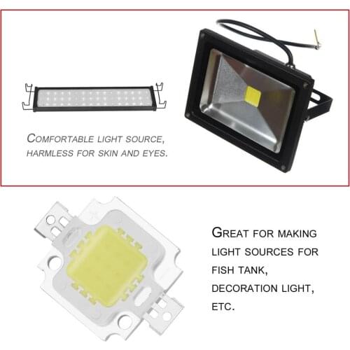 High Power Pure White COB SMD Led Beads Chip Flood Light Lamp Bead 10W STTA889