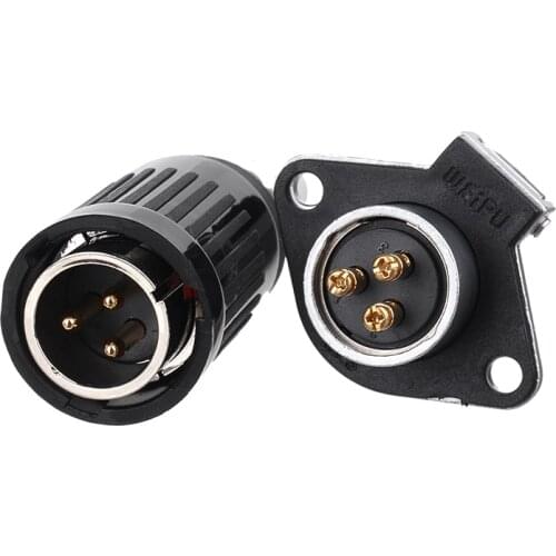 WP20 TO+Z Waterproof M20 Screw Crimping Electrical Connector without Welding Solderless 2 3 4 5 7 9 12 Pin Signal Adapter 5A 30A