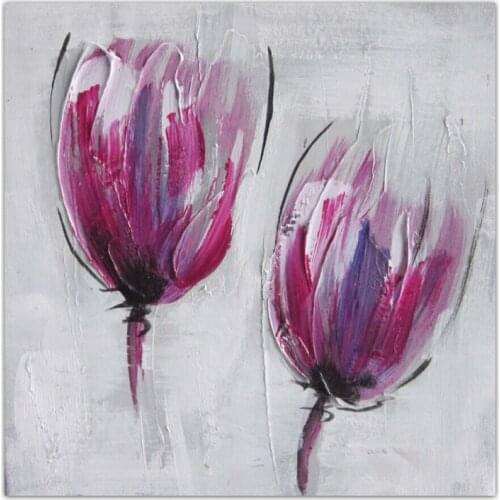 100% hand-painted canvas oil painting high quality Household adornment art flower pictures painting DM-15071805