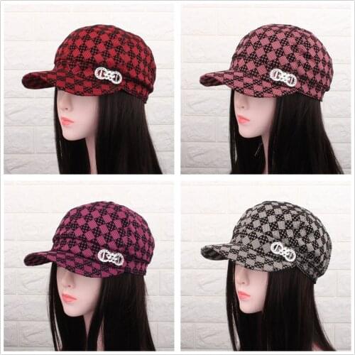 2020 New Fashion Spring Ladies Sunshade Casual Versatile Cap Floral Hat for Women Baseball Hat