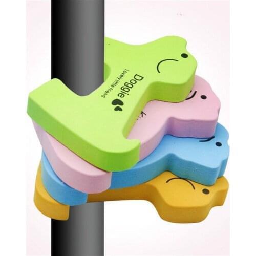 4@#secure Door Stopper Doorknob Wall Children Protection Savor Shockproof 9 Styles Stop Drop Ship Silicone Door Handle Stopper