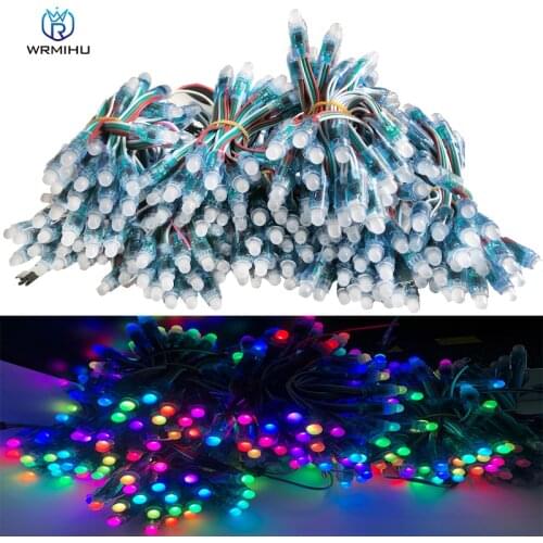 50 Pcs WS2811 IC RGB Pixel LED Module Light DC5V Full Color Great for Decoration Advertising lights Waterproof IP67