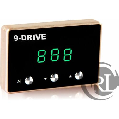 9 mode selectable LED blue Auto throttle controller Sprint booster pedalBooster ECM control for kia ceed cerato rio sportage