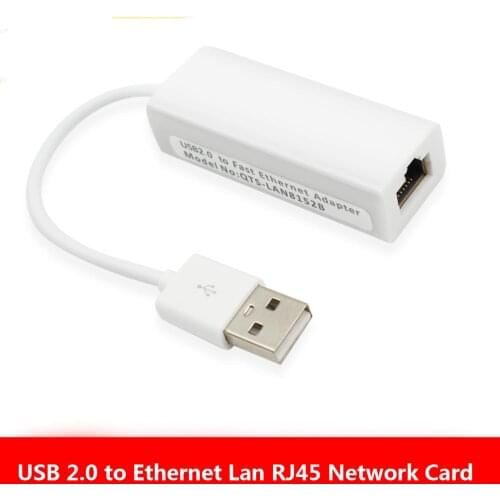 USB Ethernet Adapter USB 2.0 To RJ45 Lan Network Card For XiaoMi Box For Mac OS Tablet LapPC Switch Ethernet USB 100mbs
