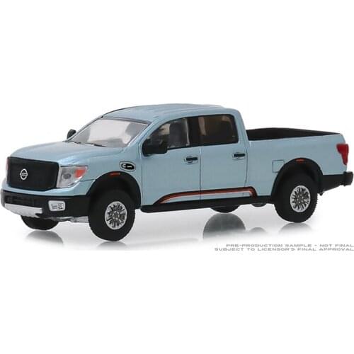 GreenLight 1:64 2018 Niss an Titan XD Pro-4X Warrior Truck alloy toy car toys for children diecast model car Birthday gift