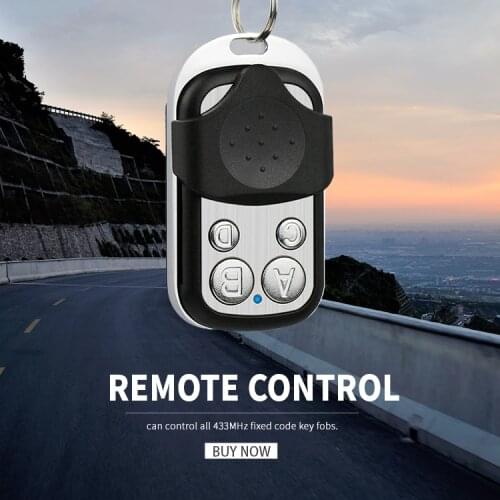 HFY408G Cloning Duplicator Key Fob A Distance Remote Control 433MHZ Clone Fixed Learning Code For Gate Garage Door