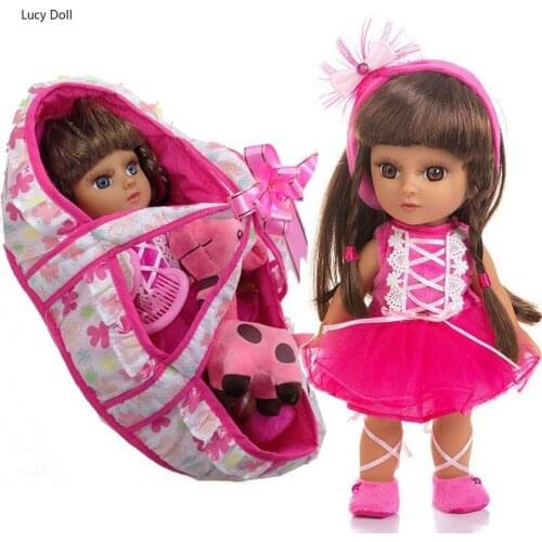 Speedline 32CM Reborn Baby Dolls Toys For Girls Sleeping Accompany Doll Beautiful Lower Price Newborn Birthday Present Baby Toys