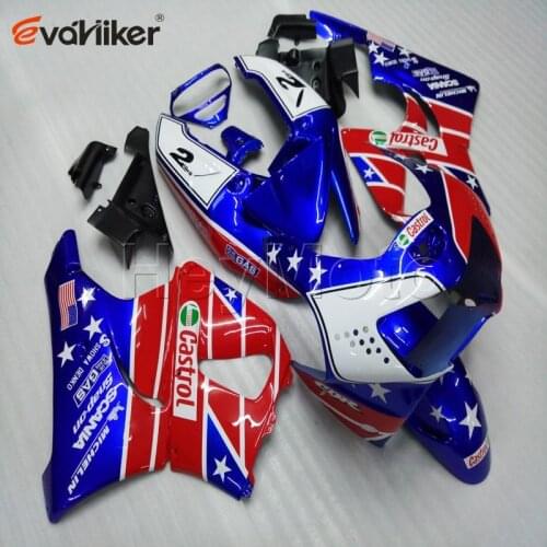 Motorcycle cowl for CBR919RR 1998 1999 red blue CBR 919RR 98 99 ABS Plastic motorcycle fairing 5Gifts H2