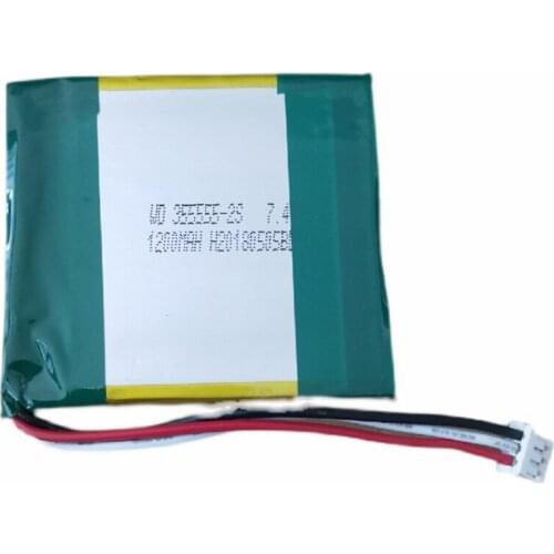 Limited Stock Retail 1200mAh 7.4V WD355555-2S Rechargeable Battery Size:60*55*7MM High Quality