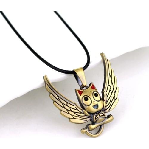 MQCHUN Choker Necklace Fairy Tails Pendant Mysteries Happy Owl Bird Necklace New Style Fairy Tail Vintage Chocker Jewelry