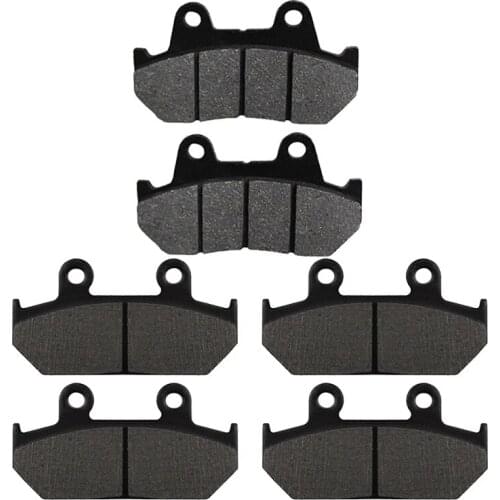 Motorcycle Front and Rear Brake Pads for HONDA VFR 700 Interceptor 1986 1987 VFR 750 VFR750 Interceptor 1986-1987