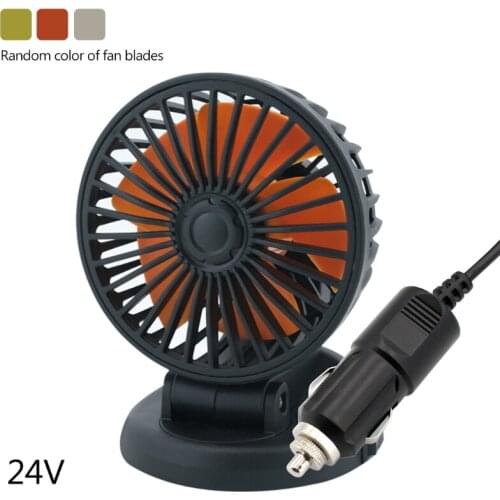 Portable Car Fan Usb Charging Small Fan Mini Double Head Desktop Fan