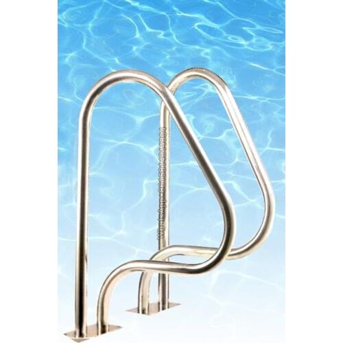 Custom swimming pool stainless steel handrail 304 underwater handrail underwater ladder thickened swimming pool equipment