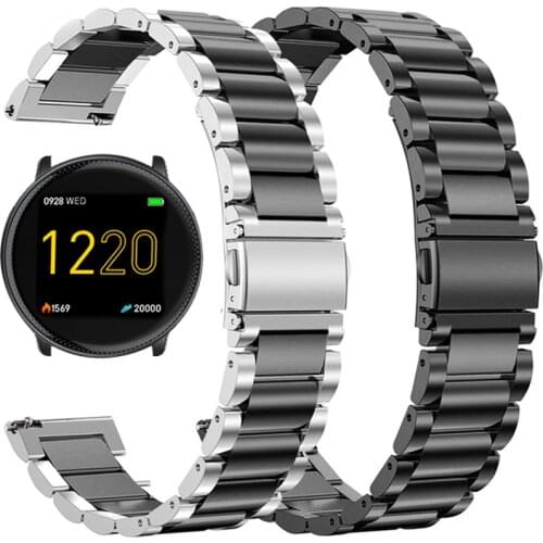 Stainless Steel Strap For Umidigi Uwatch/Uwatch 2 Smart Watch Band Metal Quick Release Replaceable Bracelets For Uwatch2s Correa