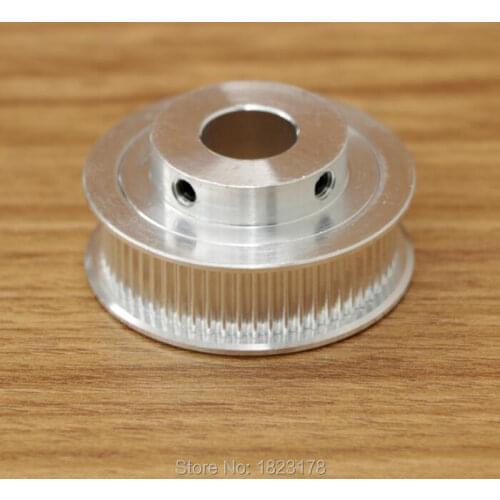 Hot Sale 1PCS/Lot 3D belt pulley GT2 60 teeth bore 5mm/10mm fit for belt width 10mm GT2 Timing Pulley 60 tooth