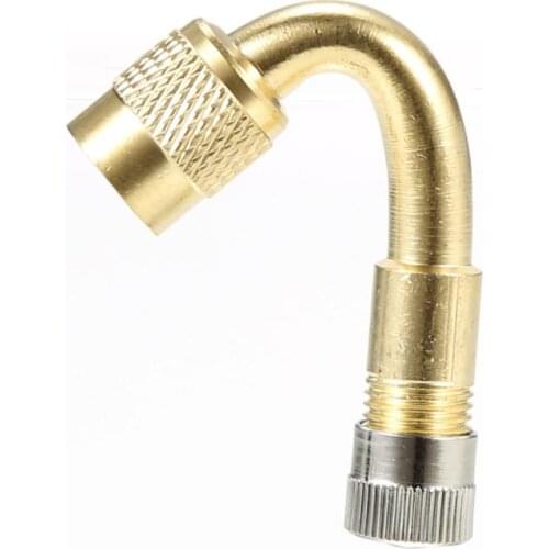 45/90/135 Degree Angle Brass Air Tyre Valve Valve Stem With Extension Adapter for Auto Truck Motorcycle Car Accessories