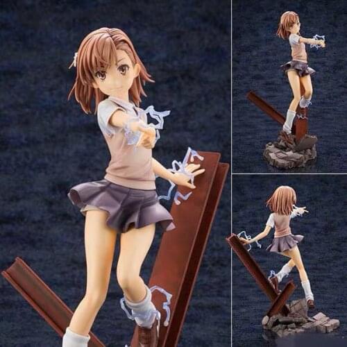 Toaru Majutsu no Index Misaka Mikoto PVC Figure Collectible Model Toy
