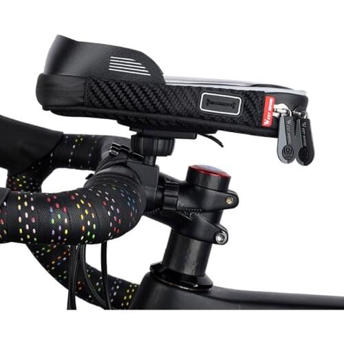 Bike Phone Mount Bags Bicycle Cycling Waterproof Front Carrier Pouch With TPU Touch Screen Support Dropshipping