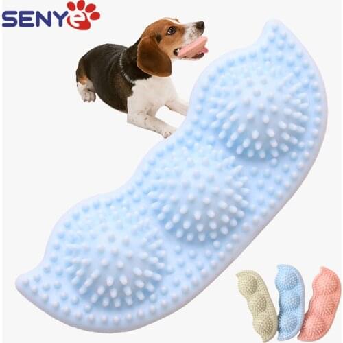 Pet Chewing TPR Molar Bite Resistance Interactive Dog Toy Training To Relieve Boredom Dog Bite Stick Bouncy Ball