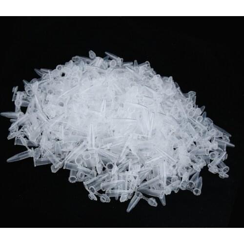 1.5 Ml Conical Microcentrifuge Tube, Graduated, Clear, Plastic, 500