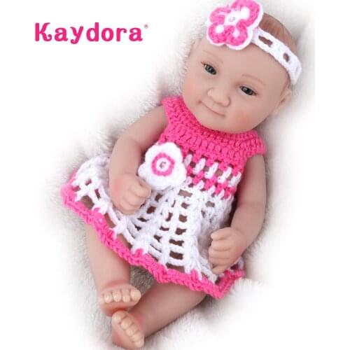 10 Inch Alive Kids Bath Playmate 25cm Full silicoen Reborn Baby Dolls Cute Menina lol Water Proof Play Toddler Kid Birthday Gift