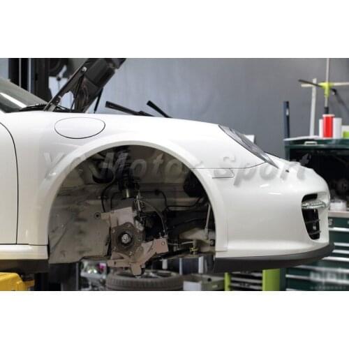 Car Accessories Carbon Fiber OEM Style Front Over Fender Wheel Lid Flare 4pcs Fit For 2004-2012 911 997 Front Fender Flares