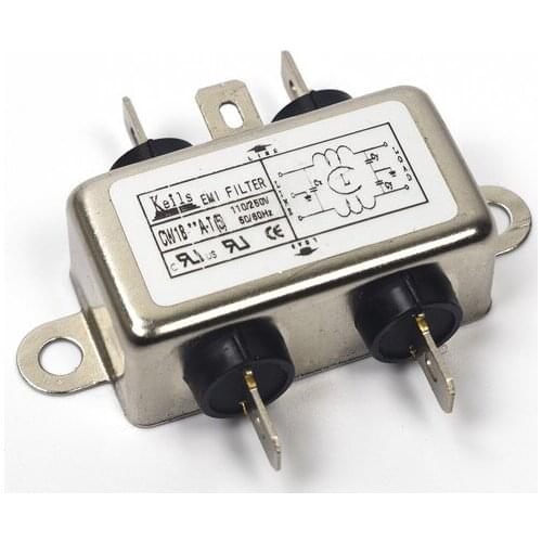 AC Power EMI Filter 220V Anti-interference Power Purifier CW1B-3A/6A/10A-T