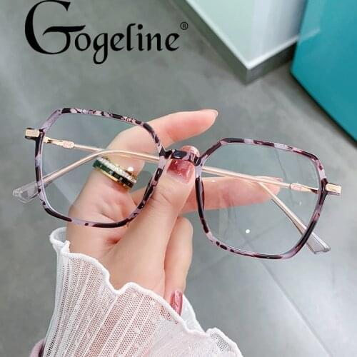 Square Big Anti-blue Light Glasses Frame Oversized Computer Eyewear Frame For Women&Men Square Optical Glasses Eyeglasses