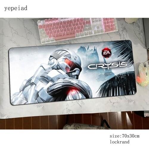 Crysis pad mouse Birthday computer gamer mouse pad 700x300x3mm padmouse big present mousepad ergonomic gadget office desk mats