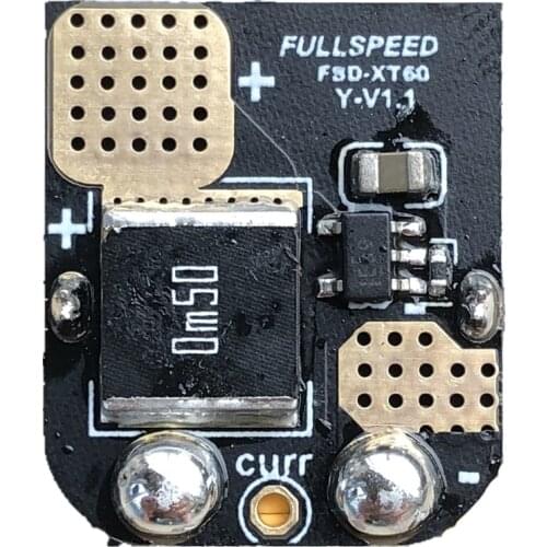 JMT FullSpeed FSD XT60 Current Sensor Current Meter 2-6S Maximum 120A For RC Drone FPV Drone Accessories Parts F24925