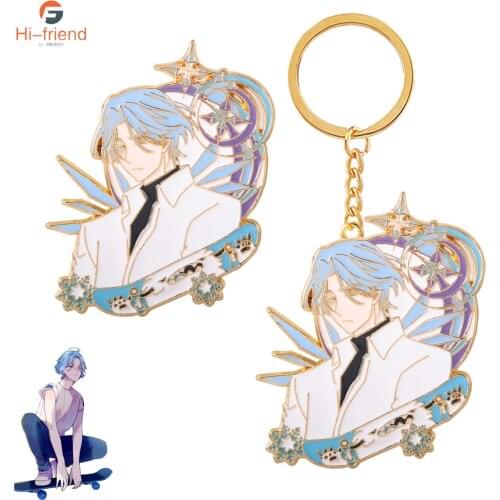 Anime SK∞ SK8 Enamel Brooch Langa Hasegawa Anime Cartoon Hard Metal Brooch for Women Men Hat Bag Windbreaker Lapel Accessories