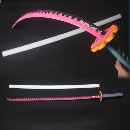 Kimetsu no Yaiba Love Pillar Mitsuri Kanroji Soft Sword Cosplay Prop