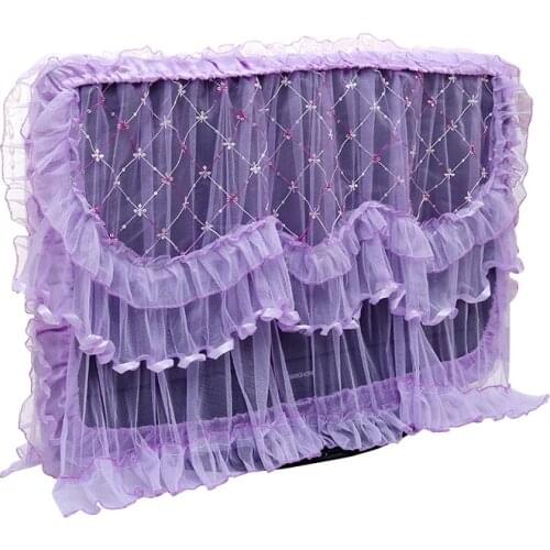 Home Textile Delicate Television Dustproof Covers LCD TV Screen Protector 32-70 Inch Hanging TV Dust Cover Wall Mounted TV Cover