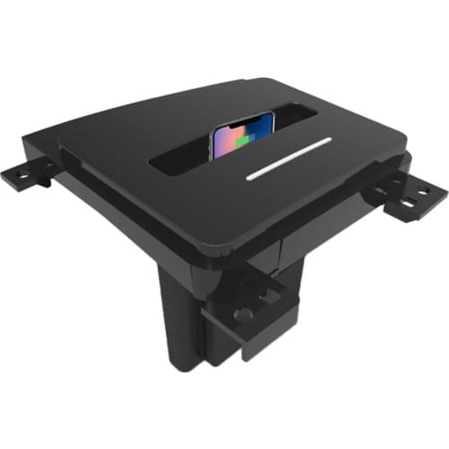 Qi Car Wireless Charger For iPhone Xs Max Xr X Samsung S10 S9 for Nissan Patrol 2017-18 Intelligent Infrared Fast Phone Holder