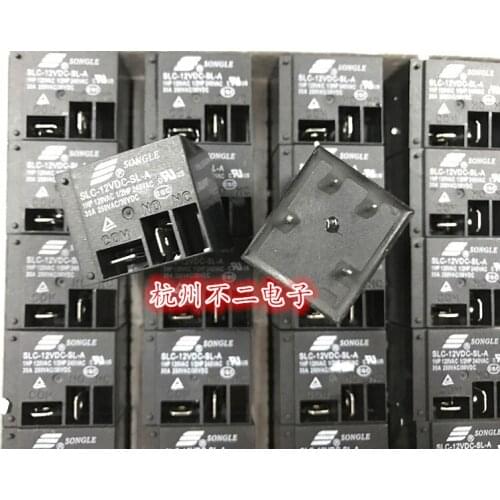 Relay SLC-12VDC-SL-A 5VDC 9VDC 12VDC 24VDC 4 feet normally open 30A