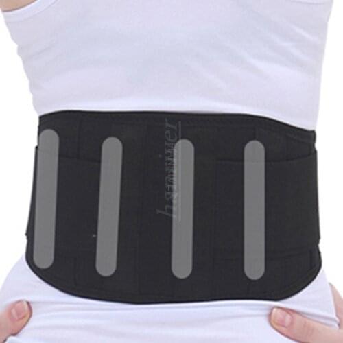 Health Care Tourmaline Waist Belt Self Heating Magnetic Therapy Lumbar Support Waist Back Brace Belts for office