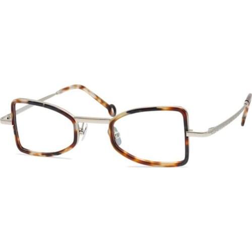 Retro Unisex Full Rim Alloy Optical Eyewear Frame Brand Clear Lens Goggle Black Leopard Myopia Eyeglasses Spectacle Women Men