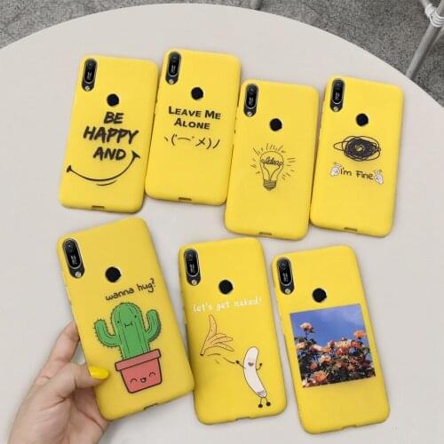 Stylish Candy Color Painted Case For Huawei P Smart 2019 P30 P20 P10 P9 P8 Lite 2017 Capa Silicon Soft TPU Phone Back Cover Case