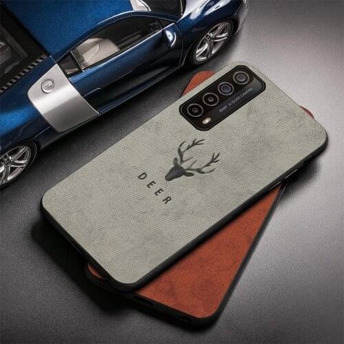 Dragon Deer Cloth Case For Huawei Honor 10x Lite Cases Silicone Fundas Honor 10 Lite 10i 10 x Honor10 Honor10x Note Cover Coque