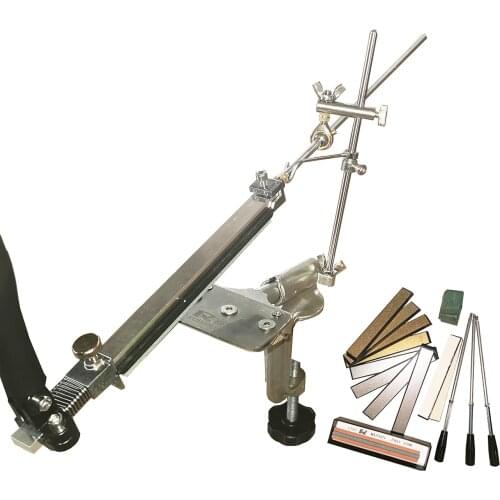 New knife sharpener with No backlash Hinge and hook fixed angle sharpener, fixed angle, sharpening tool ruixin pro RX008