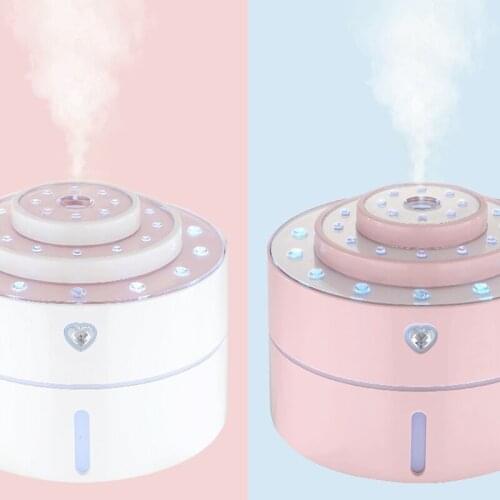 Air Humidifier USB Aroma Essential Oil Diffuser with Color Light for Office Car Living Room Humidificador