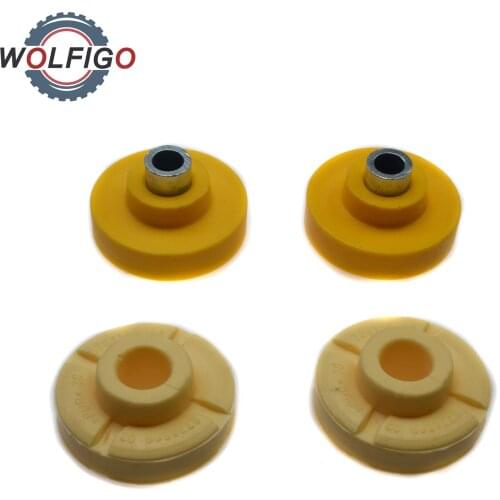 WOLFIGO Upper Lower Rear Shock Strut Support Mount Bushing for BMW X5 E70 X6 E71 33526778399 33526778111 33526776557 33526776399