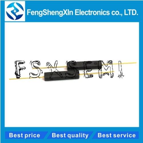 5PCS GPS-14A Plastic Type Reed Switch 2.7*14 Normally Open Magnetic Control Switch Anti-Vibration/Damage Contact For Sensors